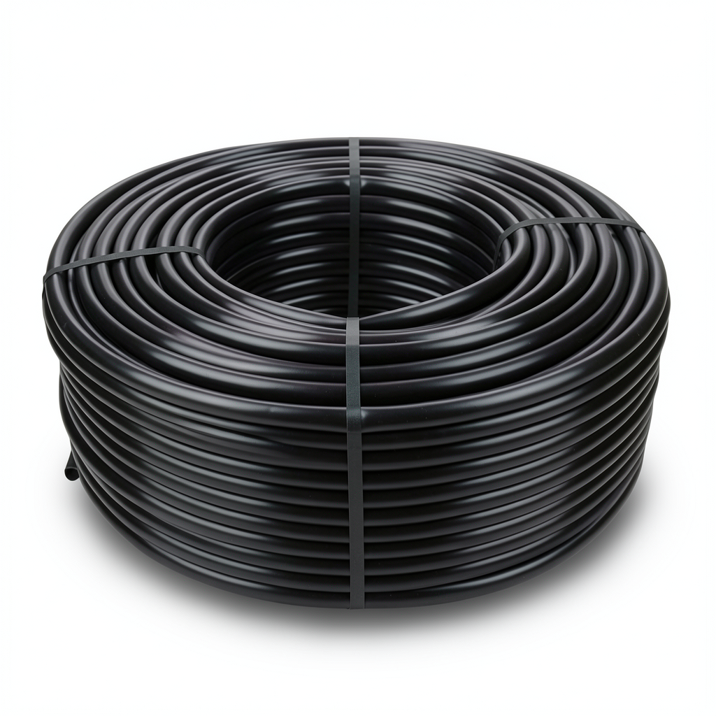 لفة HDPE ضغط 16 بار PE 100 قطر 40 مم SDR 33 لون أسود