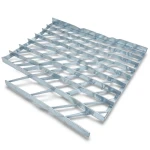 Galvanized Steel Expanded Metal Mesh Thickness 2.7 mm Width 1.22 M Length 1 M