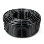 HDPE Coil Pipe Pressure 16 Bar PE 100, 63 mm OD, 5.8 mm Thickness, Black