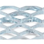 Galvanized Steel Expanded Metal Mesh Thickness 2.7 mm Width 1.22 m Length 2 m