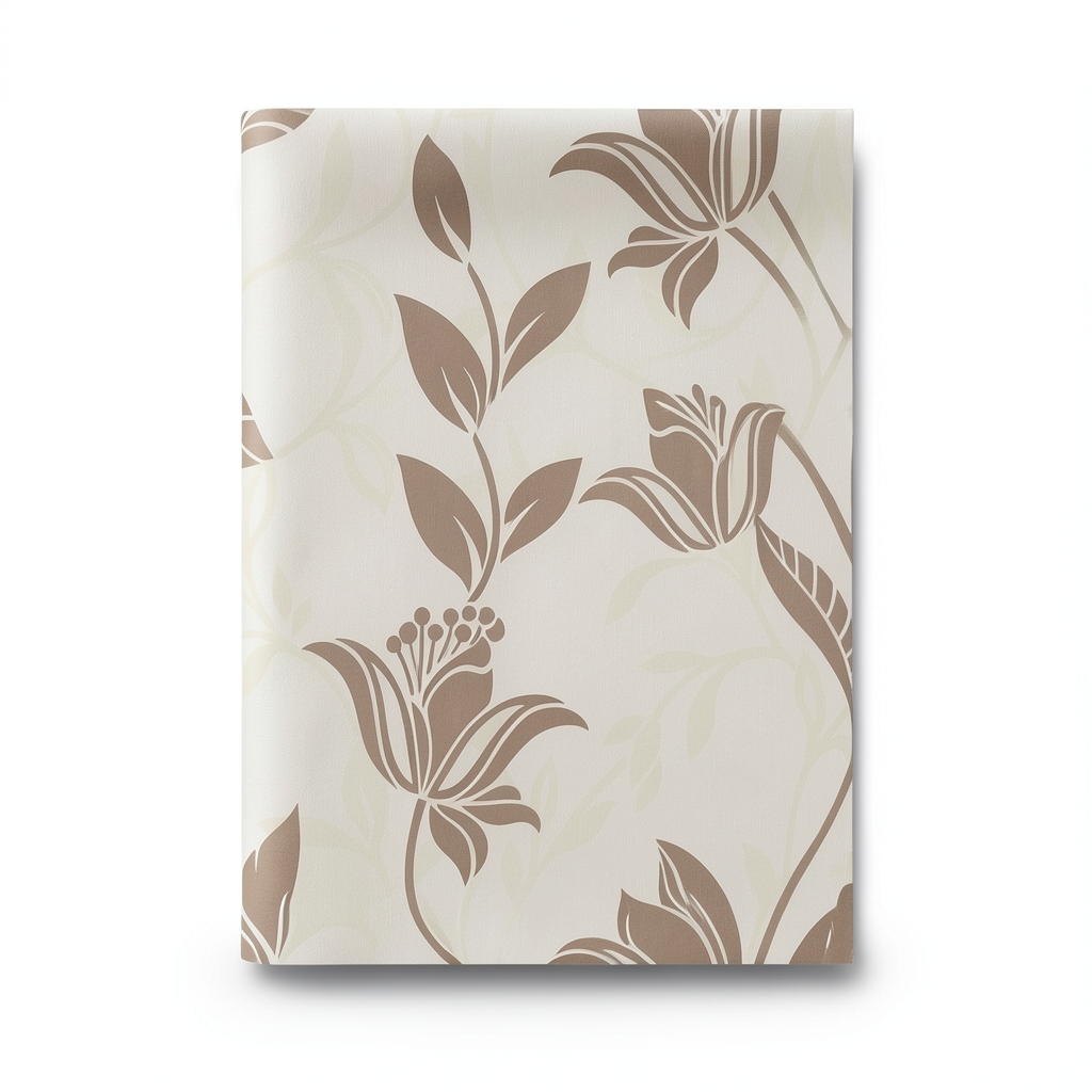 Wallpaper Collection Aruba 5 m² Pale Beige Brown, German Product | YT-61728749