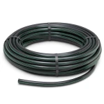 لفة أنابيب HDPE ضغط 15.7 بار PE 63 قطر خارجي 16 مم SDR 6 لون أسود