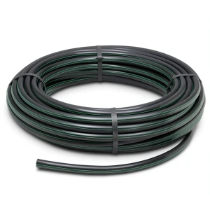 لفة أنابيب HDPE ضغط 15.7 بار PE 63 قطر خارجي 16 مم SDR 6 لون أسود