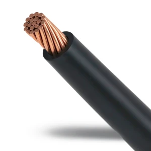 لفة سلك نحاس مجدول 95 ملم 450/750 فولت عزل PVC لون اسود