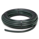 لفة أنابيب بلاستيك HDPE ضغط 15.7 بار PE 63، قطر خارجي 63 مم SDR 6، لون أسود