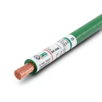 سلك كهرباء مجدول نحاس 16 ملم 450/750 فولت معزول PVC لون أخضر | مجموعة كابلات الرياض