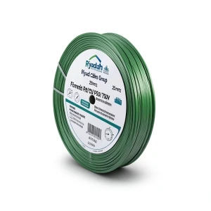 Copper Stranded Electric Wire 25mm2 450/750V PVC Insulation Green | Riyadh Cables Group