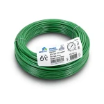 Copper Stranded Electrical Wire 35mm 450/750V PVC Insulated Green | Riyadh Cables Group