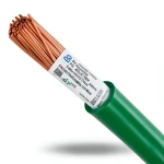 PVC Insulation Flexible Copper Wire 240mm, 450/750V, Green | Riyadh Cables Group