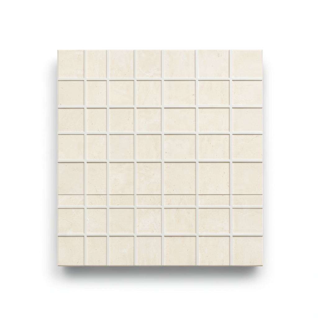 Decor Porcelain Floors 30×30 cm Ivory 9 mm Thick Quarzite Design