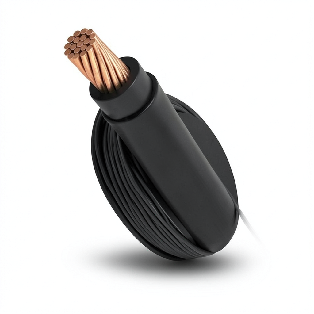 6mm Stranded Copper Wire 450/750 volts PVC Insulation Black