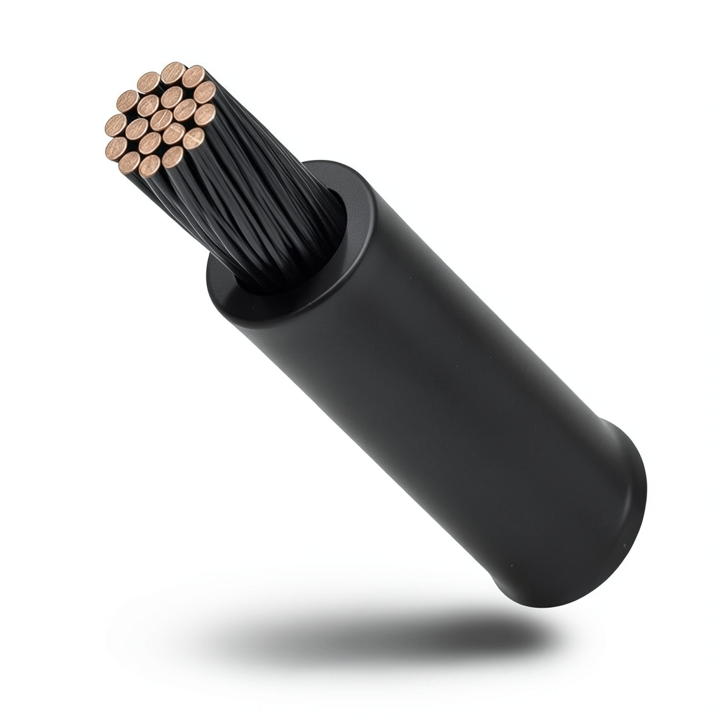 10sq mm Stranded Copper Wire 450/750V PVC Insulated Black