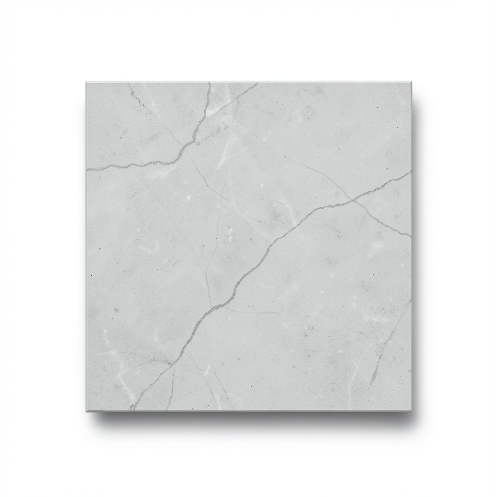 Porcelain Flooring Decor 30×30 cm Light Grey 9 mm Thick Quarzite Design