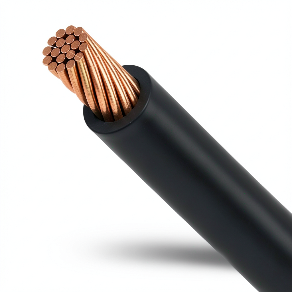 16mm Stranded Electric Wire 450/750V Copper Conductor PVC Insulation Black