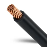 16mm Stranded Electric Wire 450/750V Copper Conductor PVC Insulation Black