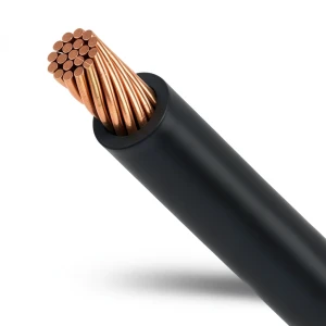 16mm Stranded Electric Wire 450/750V Copper Conductor PVC Insulation Black