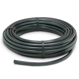 HDPE Coil Pipe Pressure 15.7 Bar PE 63 Size OD 40 mm SDR 6 Black