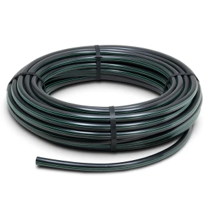 HDPE Polyethylene Coil Pipe Nominal Pressure 15.7 Bar PE 63 OD 50 mm SDR 6 Black