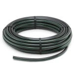لفة أنابيب بلاستيك HDPE ضغط 15.7 بار PE 63، قطر خارجي 63 مم SDR 6، لون أسود