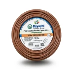 PVC Insulation Flexible Copper Wire 120sq mm, 450/750V, Brown | Riyadh Cables Group