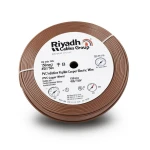 PVC Insulation Flexible Copper Electric Wire 150mm2, 450/750V, Brown | Riyadh Cables Group