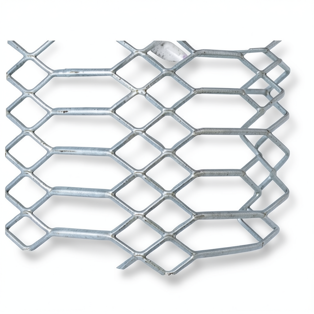 Hot Rolled Expanded Metal 5.8 mm Thickness, Size 2.44×1 M, Jawhara Design