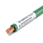 Copper Stranded Wire 10 sq mm 450/750V PVC Insulation Green | Riyadh Cables Group