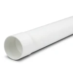 مواسير UPVC ضغط 10 بار مقاس 160 ملم سمك 8.7 ملم لون أبيض