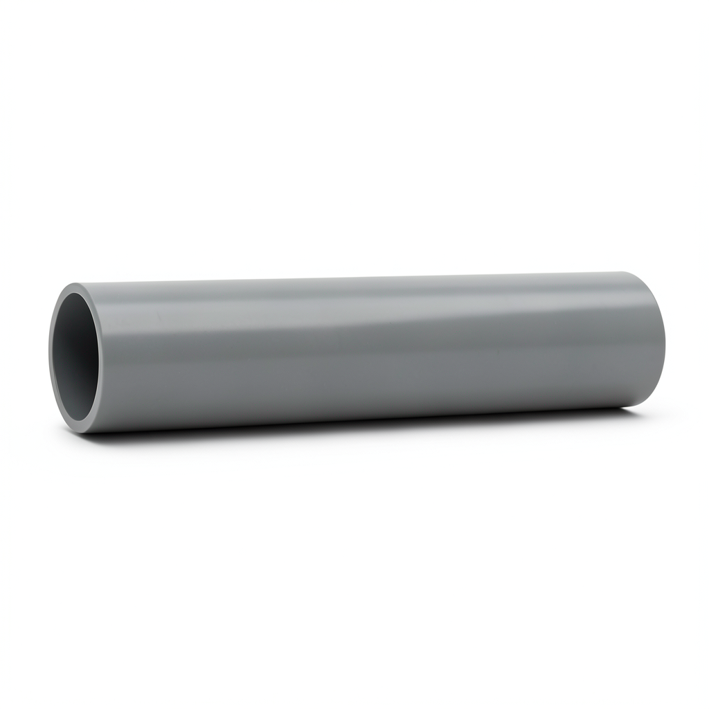 UPVC Pipes Schedule 80 Size 1 inch Gray Color