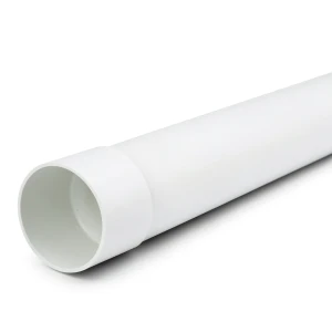 UPVC Pipe Class 5 Size 50 mm Thickness 4.3 mm White Color