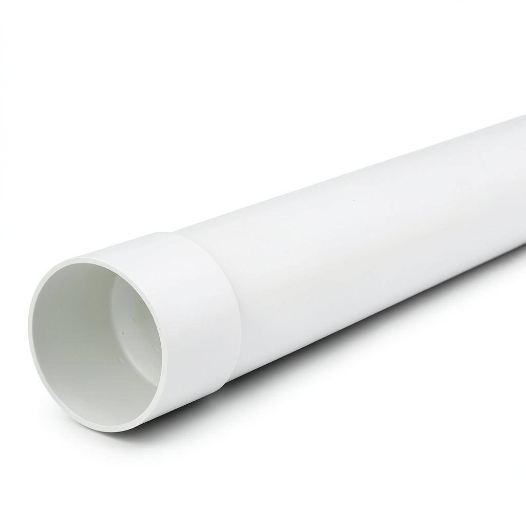 أنابيب UPVC كلاس 5 مقاس 50 mm سماكة 4.3 mm لون أبيض