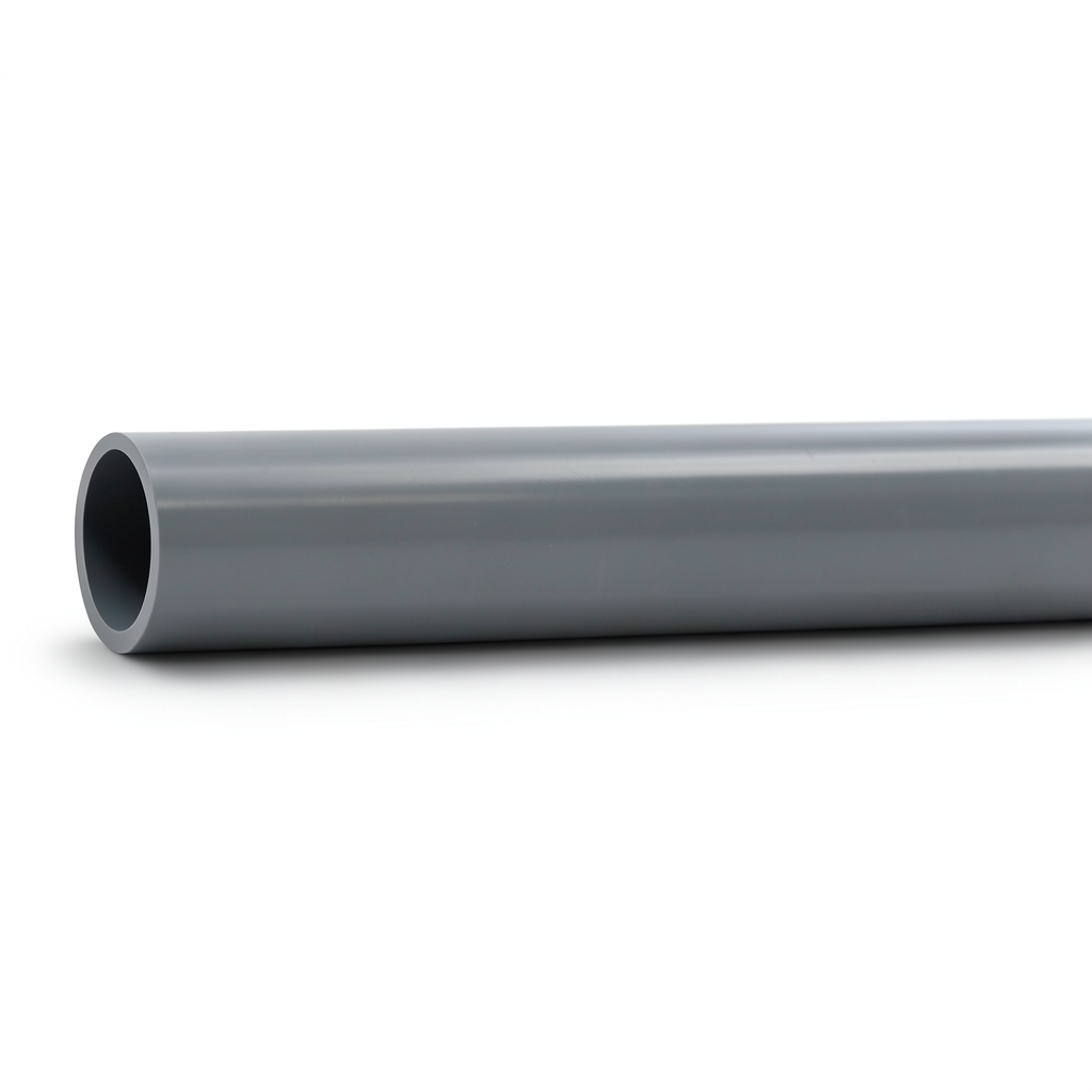 UPVC Pipes Schedule 80 Size 3 inch Gray