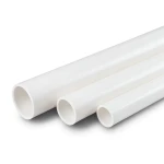 UPVC Pipes 0.5 inch Thickness 1.57mm SDR 13.5 White Color