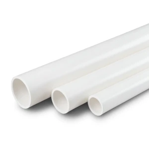 UPVC Pipes 0.5 inch Thickness 1.57mm SDR 13.5 White Color