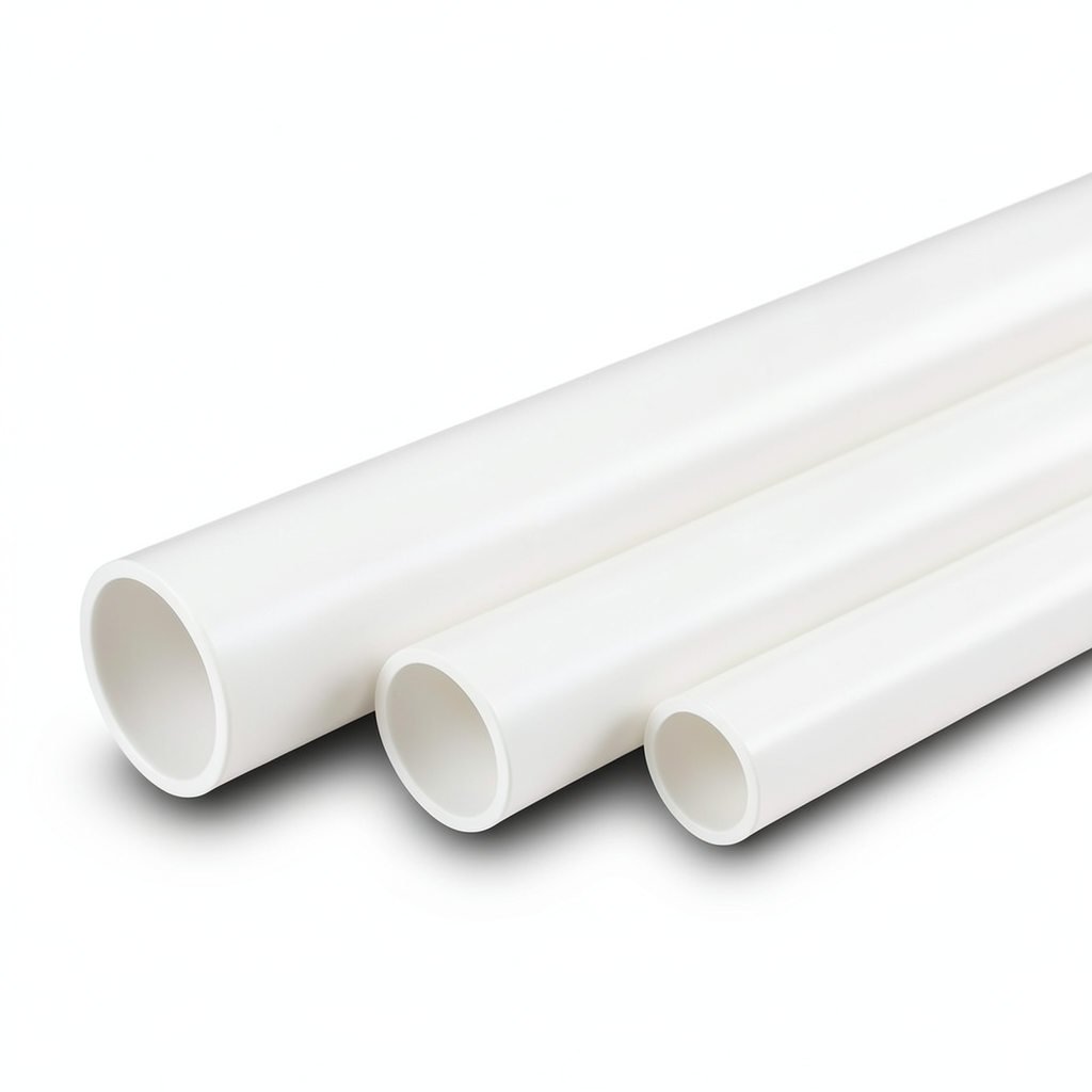 UPVC Pipes 5.4mm Thickness SDR 13.5 73.02mm Diameter White