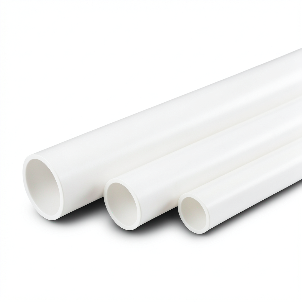 UPVC Pipes 3 inch Thickness 6.58mm SDR 13.5 External Diameter 88.9 mm White