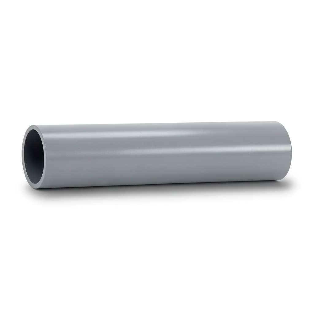 UPVC Pipes Schedule 80 Size 4 inch Gray Color