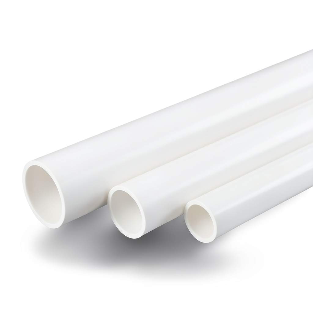 UPVC Pipes 7.5mm Thickness SDR 13.5 101.6mm Diameter White