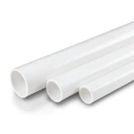 UPVC Pipes 0.5 inch Thickness 1.57mm SDR 13.5 White Color