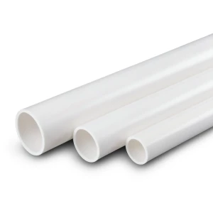 مواسير UPVC مقاس 0.75 أنش سمك 1.98 مم SDR 13.5 قطر خارجي 26.67 مم أبيض