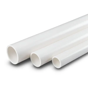 أنابيب UPVC مقاس 3 أنش سمك 6.58 مم SDR 13.5 قطر خارجي 88.9 مم أبيض