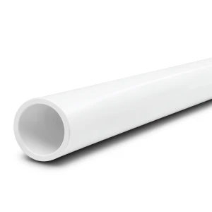 مواسير UPVC جدول 40 مقاس ½ إنش لون أبيض