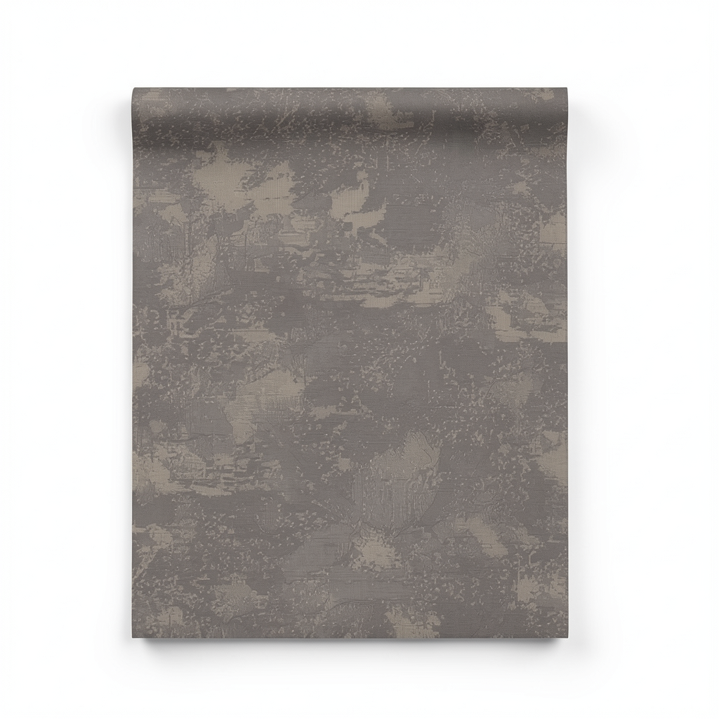 Italian Wallpaper Patterned Design Dark Beige, Size 10m x 1.06m, Model 81742