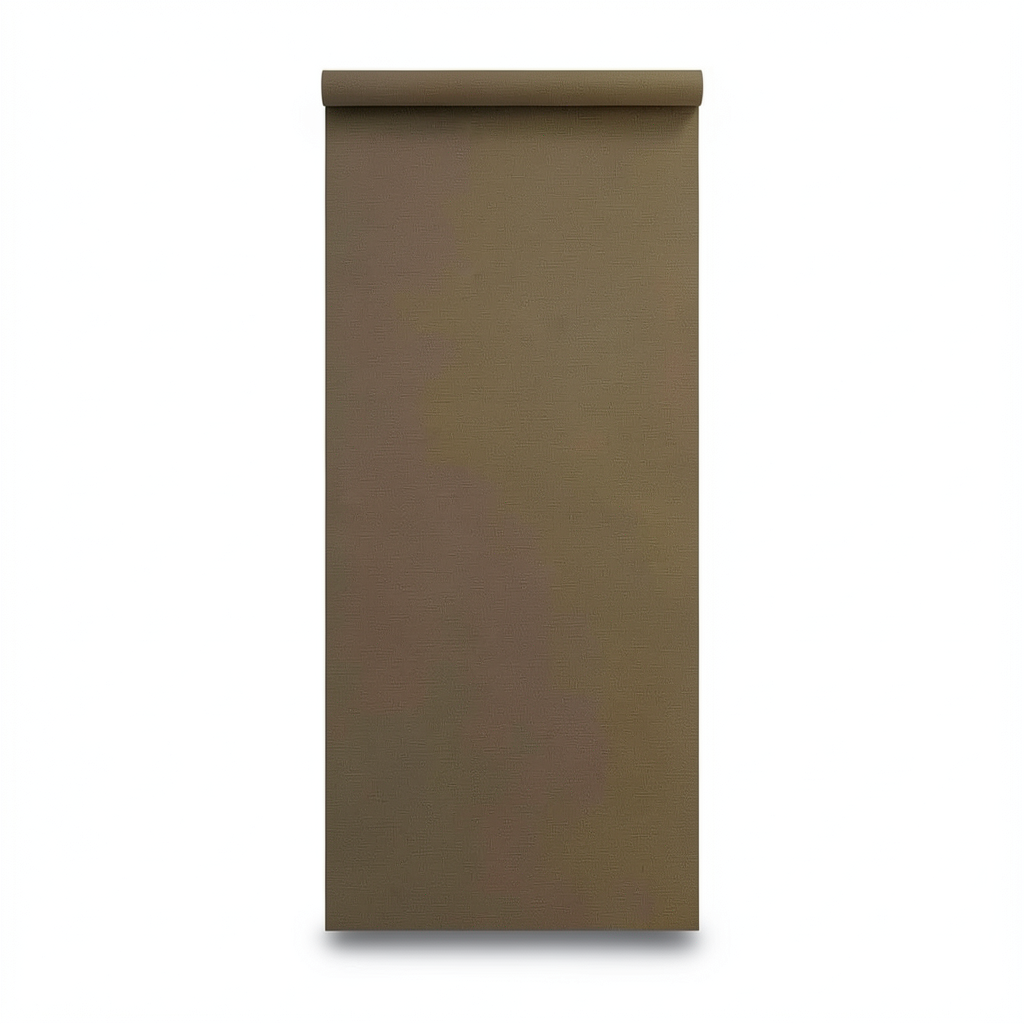 Wall Decoration Plain Design 10 m x 0.53m Dark Beige
