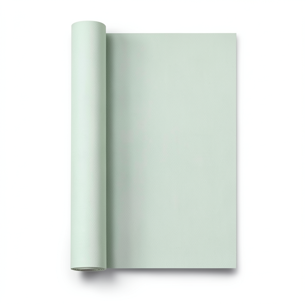Dutch Plain Wallpaper 10m x 0.53m Pale Green, Model 17300