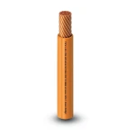 كابل نحاس THHN/THWN معزول PVC 105° قطر 8.8 مم 600 فولت 500 قدم برتقالي | شركة الفنار