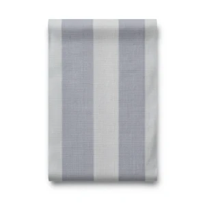 Italian Striped Wall Covering 10m x 0.73m Gray, Model 45120