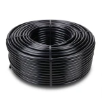 لفة أنابيب HDPE ضغط 20 بار PE 100 قطر 40 mm SDR 9 أسود