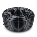 لفة أنابيب بلاستيك HDPE ضغط 10 بار PE 100 قطر خارجي 40 مم سمك 2.4 مم لون أسود