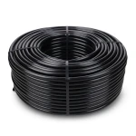 لفة أنابيب HDPE ضغط 10 بار PE 100 قطر خارجي 75 مم سماكة 4.5 مم لون أسود